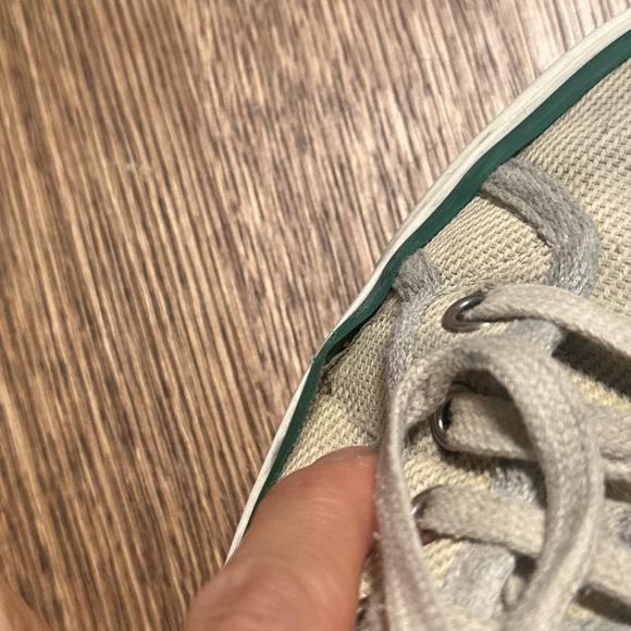 Gucci Tennis 1977 Low Top Canvas Cotton Distressed Sneakers Womens 39 US 9 - Picture 6 of 13